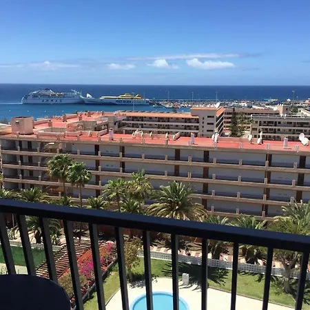 Amazing Views To Cristianos Bay In Achacay Appartement